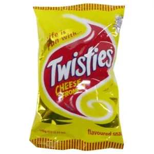 Twisties Snacks Cheese 100g