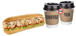 Subway With Tea/ Coffee
