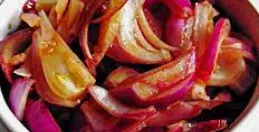 Onion Salad with chilli pickle