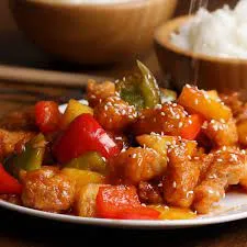 69. Chinese sweet and sour pork