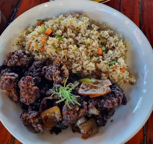 Beijing Beef with Wok fried rice
