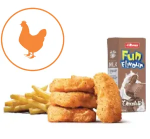 4 Piece Nuggets Kids Meal