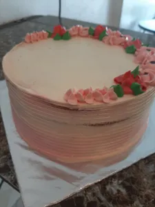 Strawberry Marble Cake