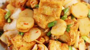 11. Cantonese crispy tofu & spicy garlic