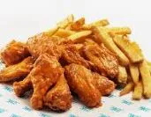 4 pcs of Chicken Nibbles with fries