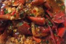 Mud Crab Curry- serve with garlic naan & basmati rice