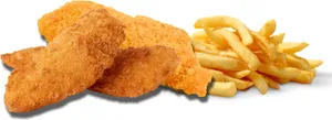 3pc Crumbed Fish with Fries