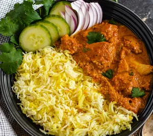 Butter Chicken With Basmati Rice