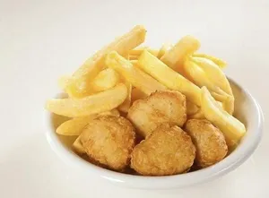 Nugget (4pcs) with Fries
