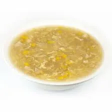 21. Minced chicken & corn soup