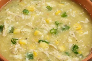 Chicken Sweet corn soup LARGE