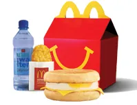 Happy Meal (comes with Egg Muffin,Hashbrown, water, toy & a cookie)