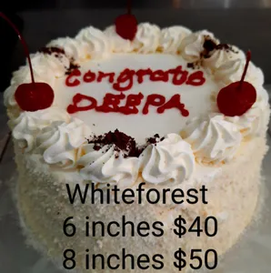 White Forest Cake 6inch