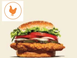 Hot Bbq Chicken Burger ALC