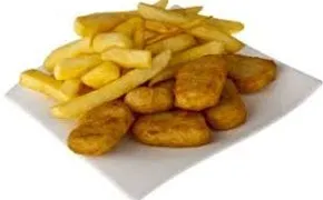 11. Chicken Nuggets (6pcs) With Chips
