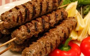 53. Lamb Seekh Kebab