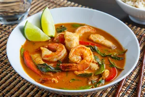 Red Seafood Curry