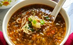 73.2 Veg Manchow Soup