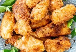 Deep Fried Diced Chicken Wings