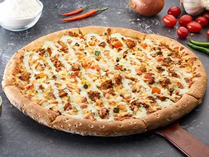 Tandoori Seafood Pizza