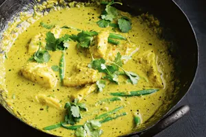 Green Seafood Curry