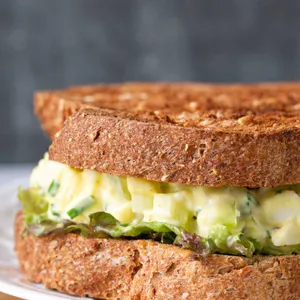Egg And Salad Sandwich - Toasted