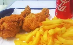 2pcs Fried Chicken Drumstick Combo
