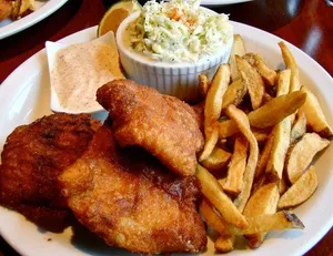 Cajun Fish And Chips - Recommended