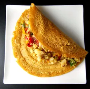 Masala Dosa With Chutney Only