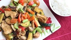 Chicken In Mushroom & Vegetables