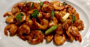 Prawn In Oyster Sauce