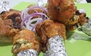 Stuffed Tangdi Kabab